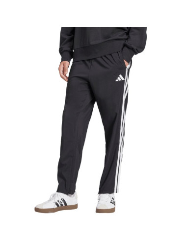 Spodnie męskie adidas essentials 3-stripes stanford open hem czarne jc8491