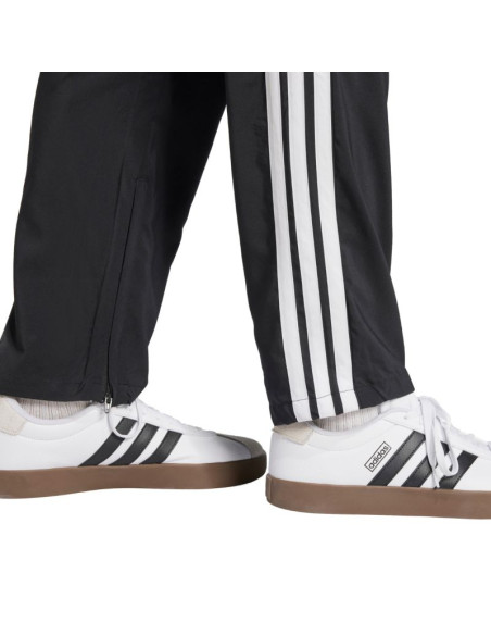 Spodnie męskie adidas essentials 3-stripes stanford open hem czarne jc8491