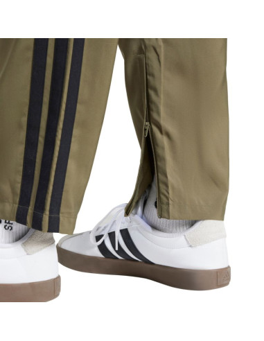 Spodnie męskie adidas essentials 3-stripes stanford open hem oliwkowe je6401