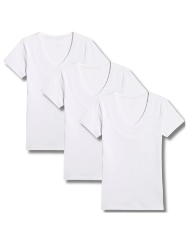 T-shirt damski (zestaw koszulek 3 szt.) 4f 4fwmm00ttshf3307-10s-10s-10s