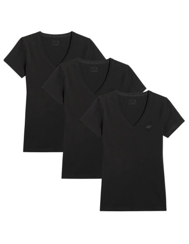 T-shirt damski (zestaw koszulek 3 szt.) 4f 4fwmm00ttshf3307-20s-20s-20s