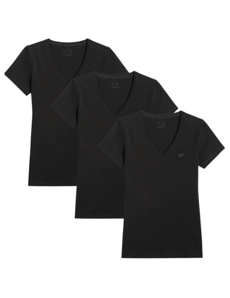 T-shirt damski (zestaw koszulek 3 szt.) 4f 4fwmm00ttshf3307-20s-20s-20s