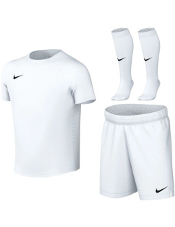 Komplet sportowy dla dzieci nike dri-fit park viii biały hv8260 100
