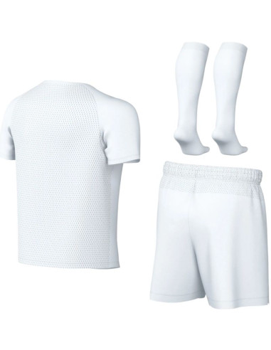 Komplet sportowy dla dzieci nike dri-fit park viii biały hv8260 100