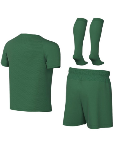 Komplet sportowy dla dzieci nike dri-fit park viii zielony hv8260 302