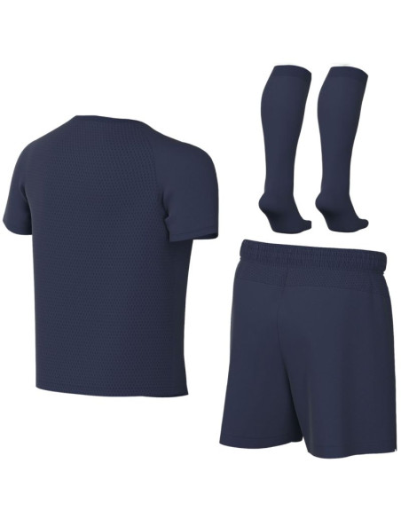 Komplet sportowy dla dzieci nike dri-fit park viii granatowy hv8260 410