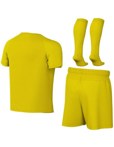 Komplet sportowy dla dzieci nike dri-fit park viii żółty hv8260 719