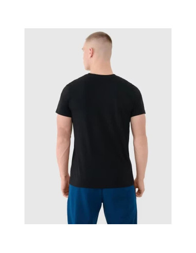 T-shirt męski (zestaw koszulek 2 szt.) 4f 4fwaw25ttshm3458-020s-20s