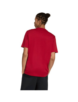 Koszulka męska adidas essentials 3-stripes czerwona kd4865 2