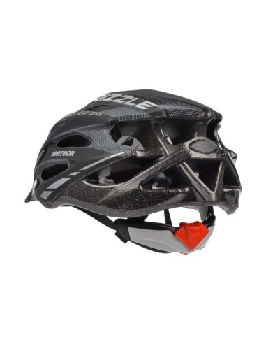 Kask rowerowy meteor mv29 drizzle l 58-61 cm czarno-ciemnoszary 24712