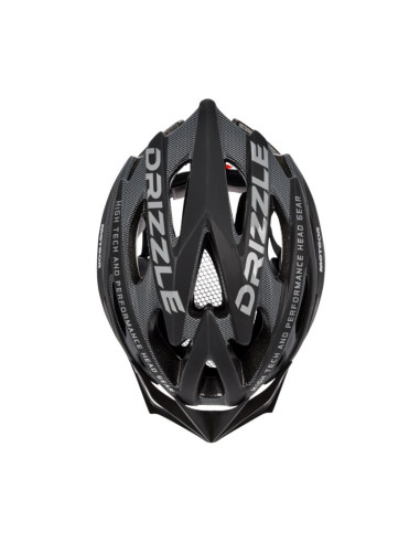 Kask rowerowy meteor mv29 drizzle l 58-61 cm czarno-ciemnoszary 24712