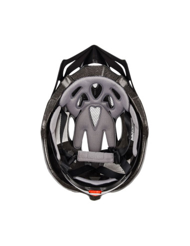 Kask rowerowy meteor mv29 drizzle l 58-61 cm czarno-ciemnoszary 24712