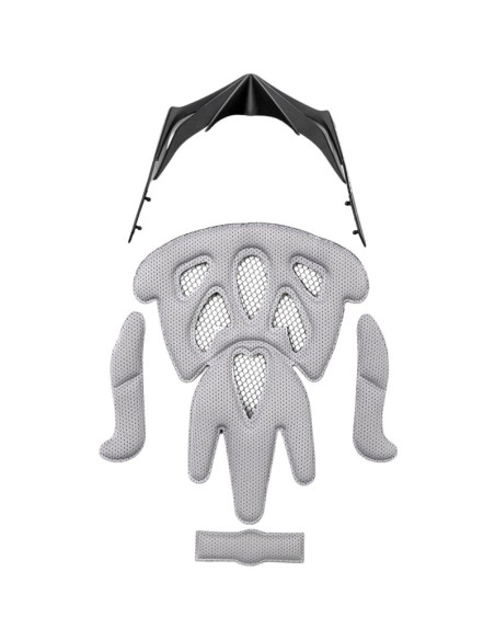 Kask rowerowy meteor mv29 drizzle l 58-61 cm czarno-ciemnoszary 24712