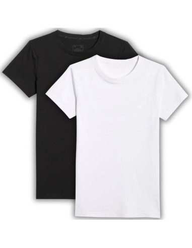 T-shirt damski (zestaw koszulek 2 szt.) 4f 4fwmm00ttshf3306-10s-20s