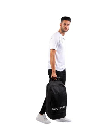 Plecak givova zaino z usztywnianym dnem czarny b007-0010-unica