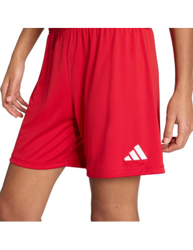 Spodenki damskie adidas entrada 26 czerwone jz2536