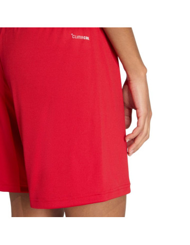 Spodenki damskie adidas entrada 26 czerwone jz2536