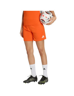 Spodenki damskie adidas entrada 26 pomarańczowe jz2538