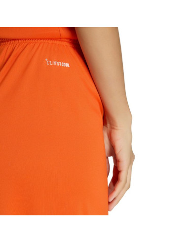 Spodenki damskie adidas entrada 26 pomarańczowe jz2538