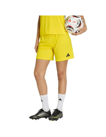 Spodenki damskie adidas entrada 26 żółte jz2540