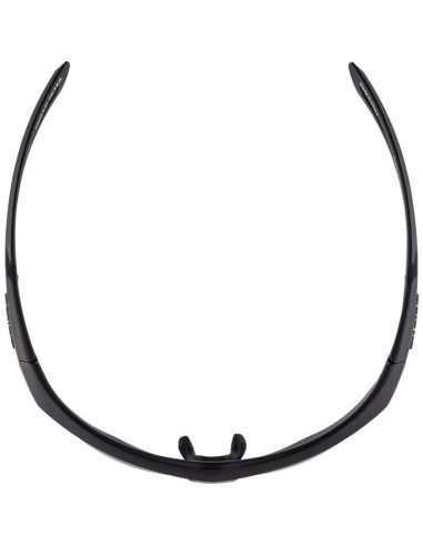 Okulary na rower alpina nylos hr czarne mat szkło czarne lustro cat.3