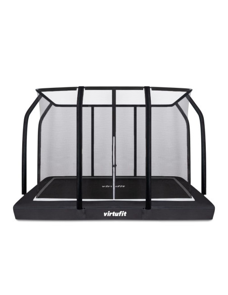 Virtufit trampolina ogrodowa do wkopania 183 x 274 cm z siatką
