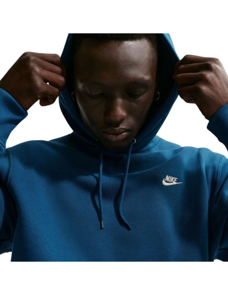 Bluza męska nike club bb niebieska fn3859 476