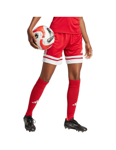 Spodenki damskie adidas squadra 25 czerwone jj0011