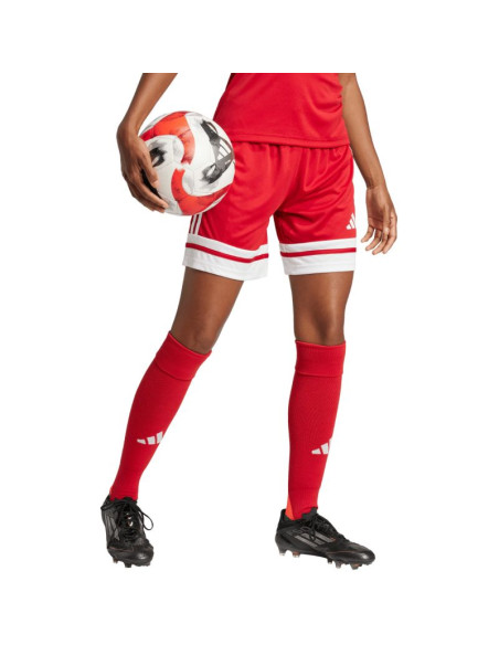 Spodenki damskie adidas squadra 25 czerwone jj0011