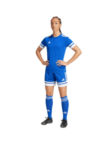 Spodenki damskie adidas squadra 25 niebieskie jj0015