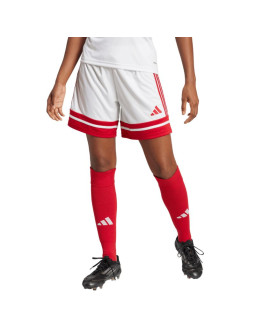 Spodenki damskie adidas squadra 25 biało-czerwone jj0020