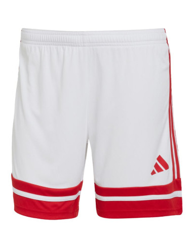 Spodenki damskie adidas squadra 25 biało-czerwone jj0020
