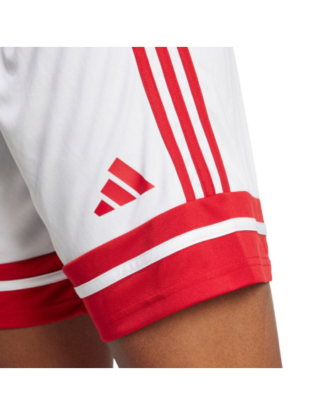 Spodenki damskie adidas squadra 25 biało-czerwone jj0020