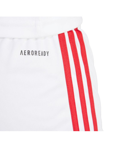 Spodenki damskie adidas squadra 25 biało-czerwone jj0020