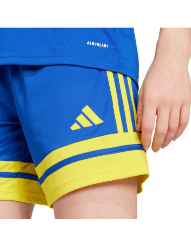 Spodenki damskie adidas squadra 25 niebiesko-żółte jn5408