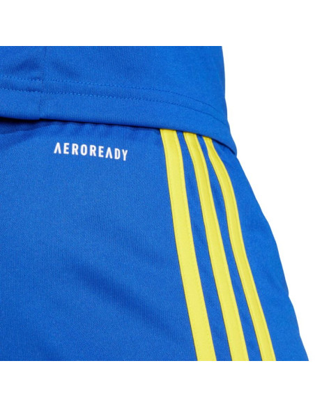 Spodenki damskie adidas squadra 25 niebiesko-żółte jn5408