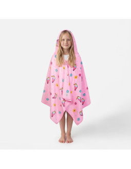 Ręcznik dla dzieci szybkoschnący z kapturem spokey tucan 2