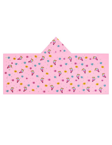 Ręcznik dla dzieci szybkoschnący z kapturem spokey tucan