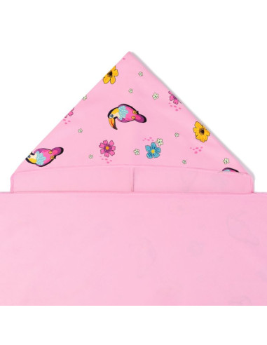 Ręcznik dla dzieci szybkoschnący z kapturem spokey tucan