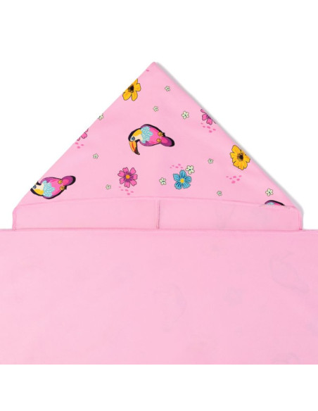 Ręcznik dla dzieci szybkoschnący z kapturem spokey tucan