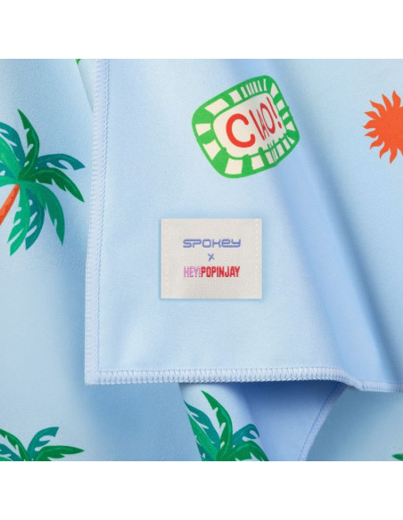 Ręcznik z kapturem pancho dla dzieci szybkoschnący spokey palms