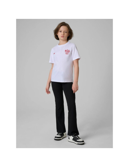T-shirt kibica dziecięcy 4f 4fjsmm00ttshu2236-10s