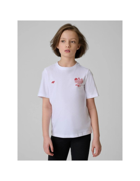 T-shirt kibica dziecięcy 4f 4fjsmm00ttshu2236-10s