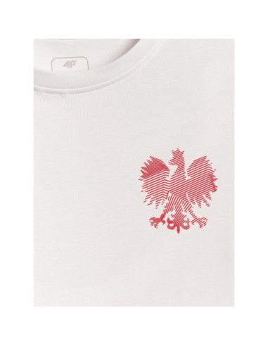 T-shirt kibica dziecięcy 4f 4fjsmm00ttshu2236-10s