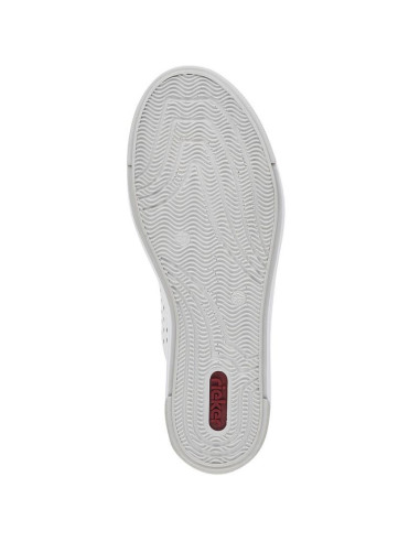 Skórzane buty ażurowe rieker w