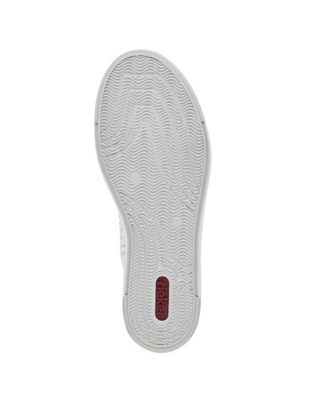 Skórzane buty ażurowe rieker w