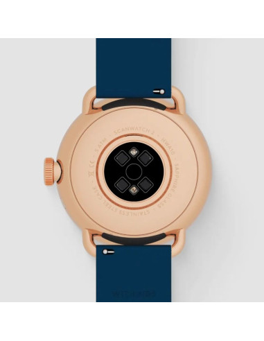 Zegarek withings scanwatch 2 - zegarek z funkcją ekg, pomiarem pulsu i spo2 oraz mierzeniem aktywności fizycznej i snu (38mm, bl