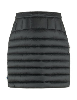 Spódnica trekkingowa damska fjällräven expedition pack down skirt black puchowa czarna (f86367-550)
