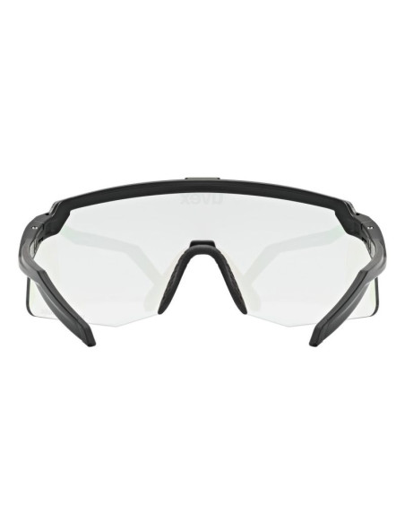 Okulary rowerowe uvex pace stage s v black matt/mirror blue