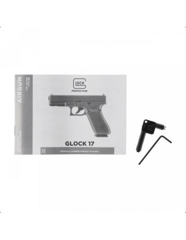 Replika pistolet asg glock 17 gen 5 6 mm co2